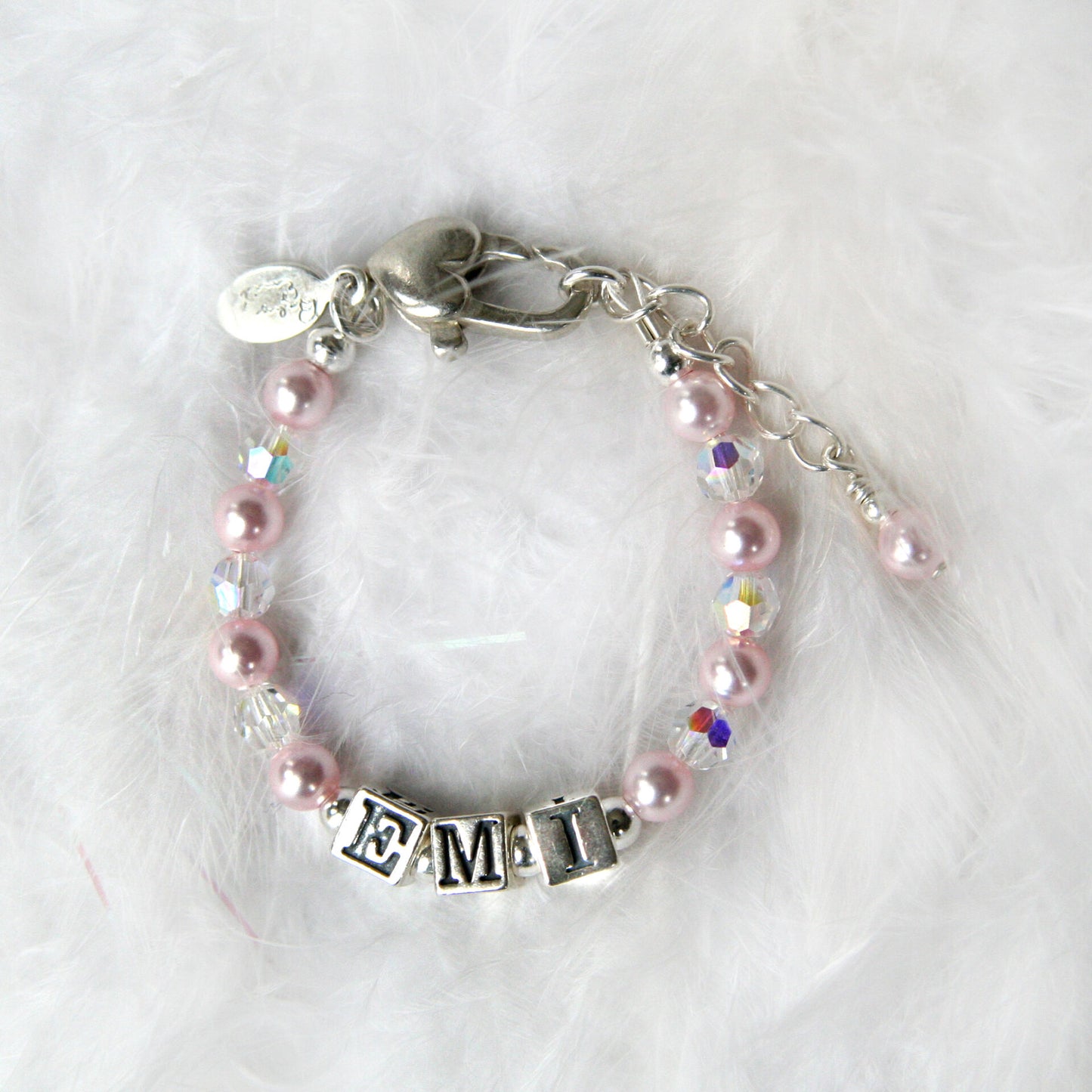 4MM PRINCESS NAME GIRLS BRACELET