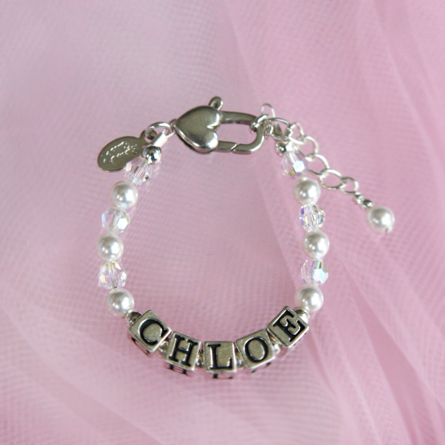 4MM PRINCESS NAME GIRLS BRACELET