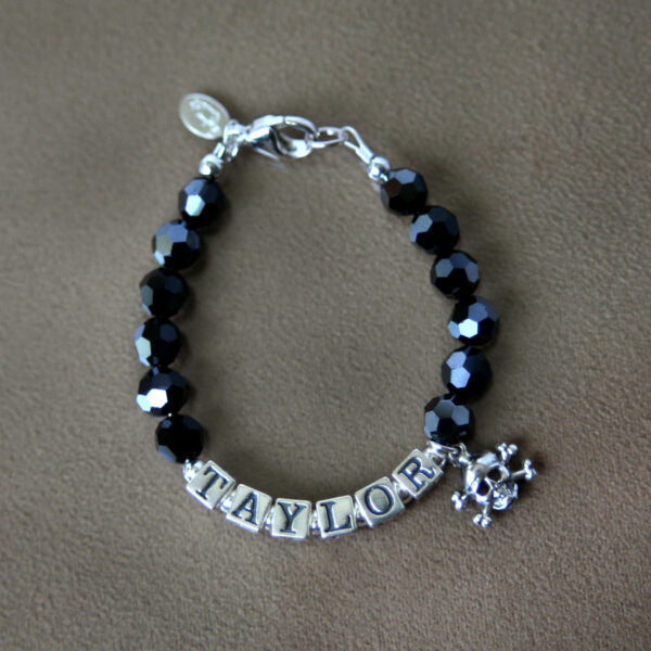 4MM ROCCO NAME BOYS BRACELET