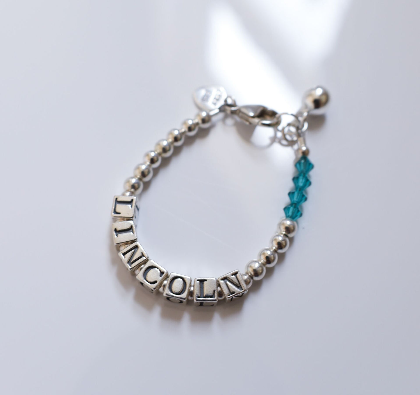 KINDNESS BIRTHSTONE NAME BRACELET