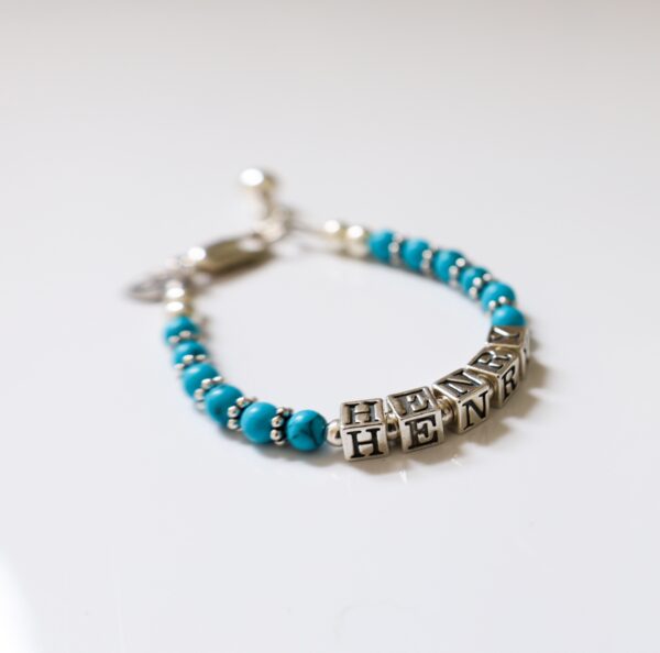 4MM LAGUNA NAME BOYS BRACELET